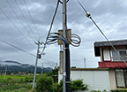 群馬県渋川市／産業用太陽光発電／ジンコソーラー／野立て／幹線盗難復旧対策／アルミケーブル