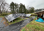 埼玉県飯能市／野立て太陽光発電／メンテナンス／パワーコンディショナー交換／パネル洗浄