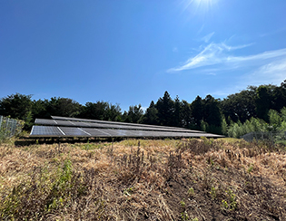 群馬県前橋市／野立て太陽光発電／メンテナンス／定額電灯から従量電灯に契約変更