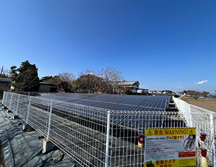 群馬県高崎市/野立て太陽光発電/メンテナンス/パワーコンディショナー交換