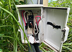 群馬県利根郡片品村/野立て太陽光発電/メンテナンス/草刈り/保守点検/パワーコンディショナ交換/遠隔監視装置交換/架台修理補強