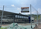群馬県渋川市／野立て太陽光発電／メンテナンス／定額電灯から従量電灯に契約変更／幹線盗難復旧対策／アルミケーブル